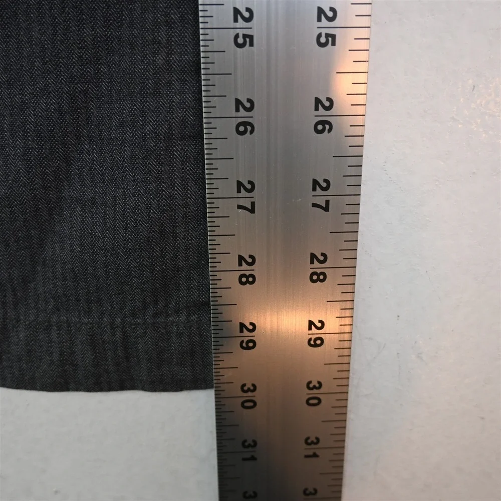 Banana Republic‎ 33x32 Gray Herringbone Cotton Wool Boot Fit Cut Pants